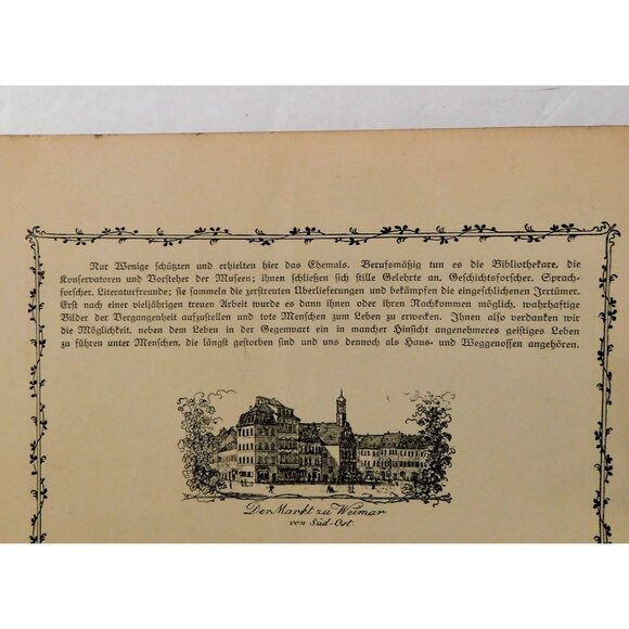 Leben in Alt Weimar by von Wilhelm Bode 1912 German Ed. Living in Alt Weimar - Picture 8 of 12